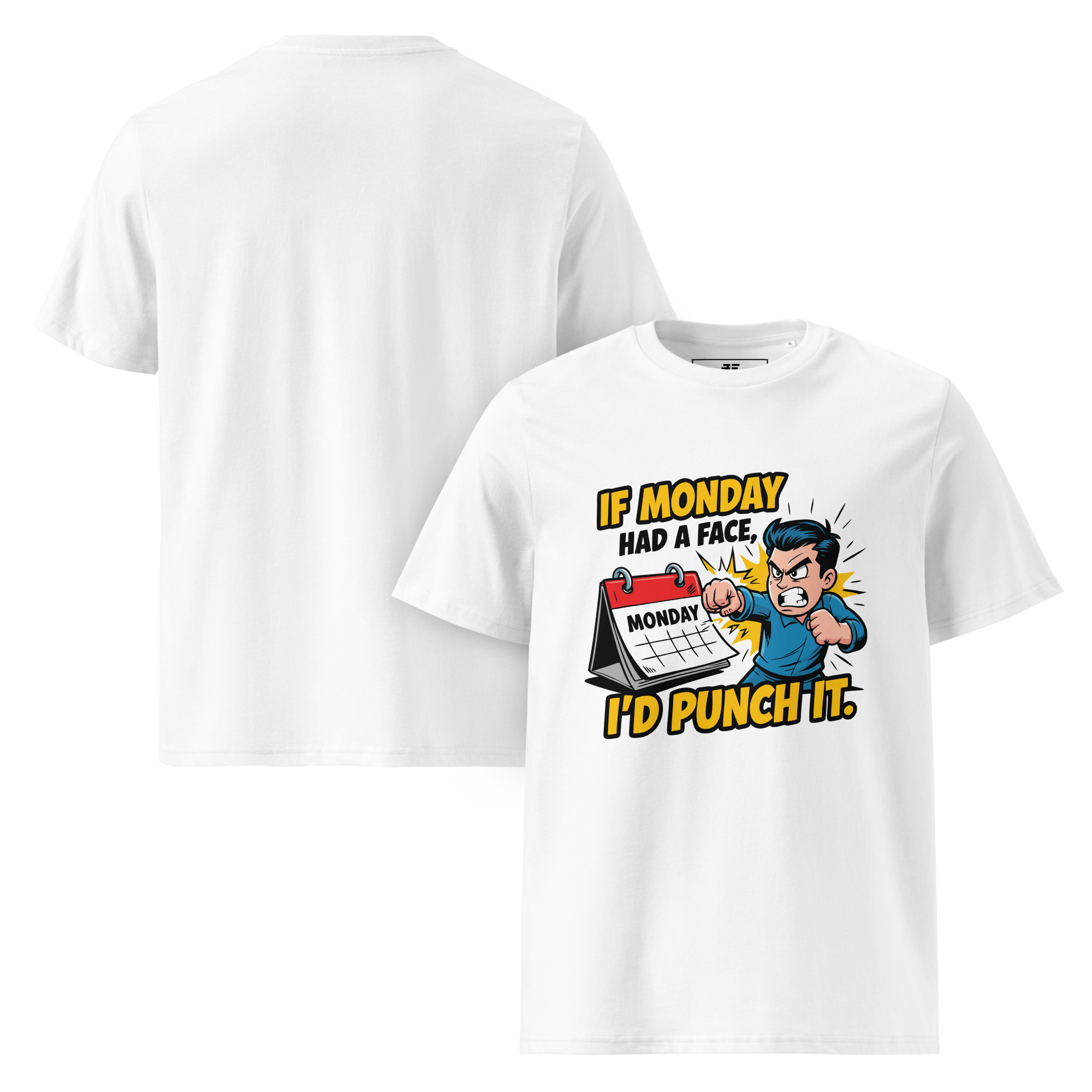 Hate Monday Unisex organic cotton t-shirt