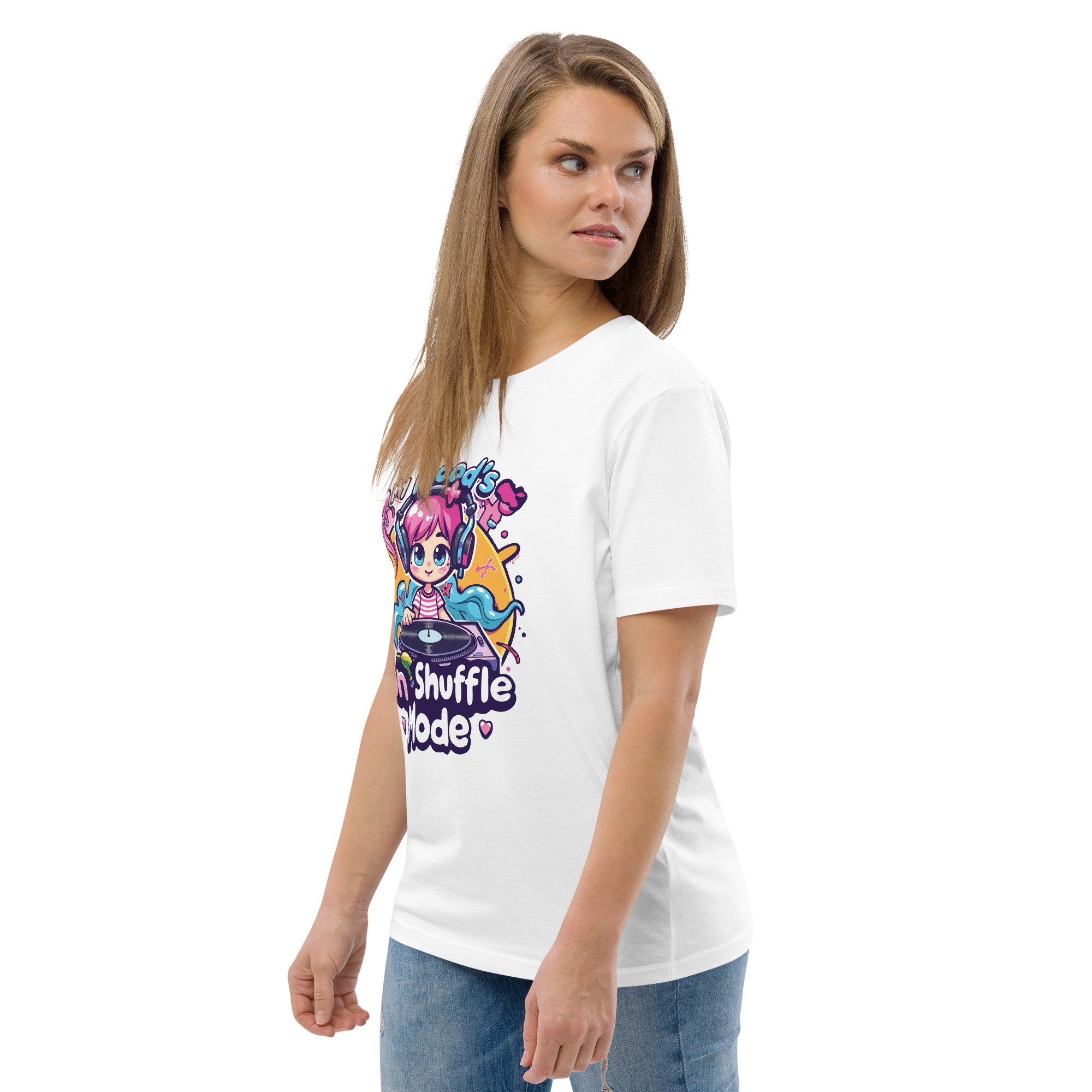 Mood Shuffle Unisex organic cotton t-shirt