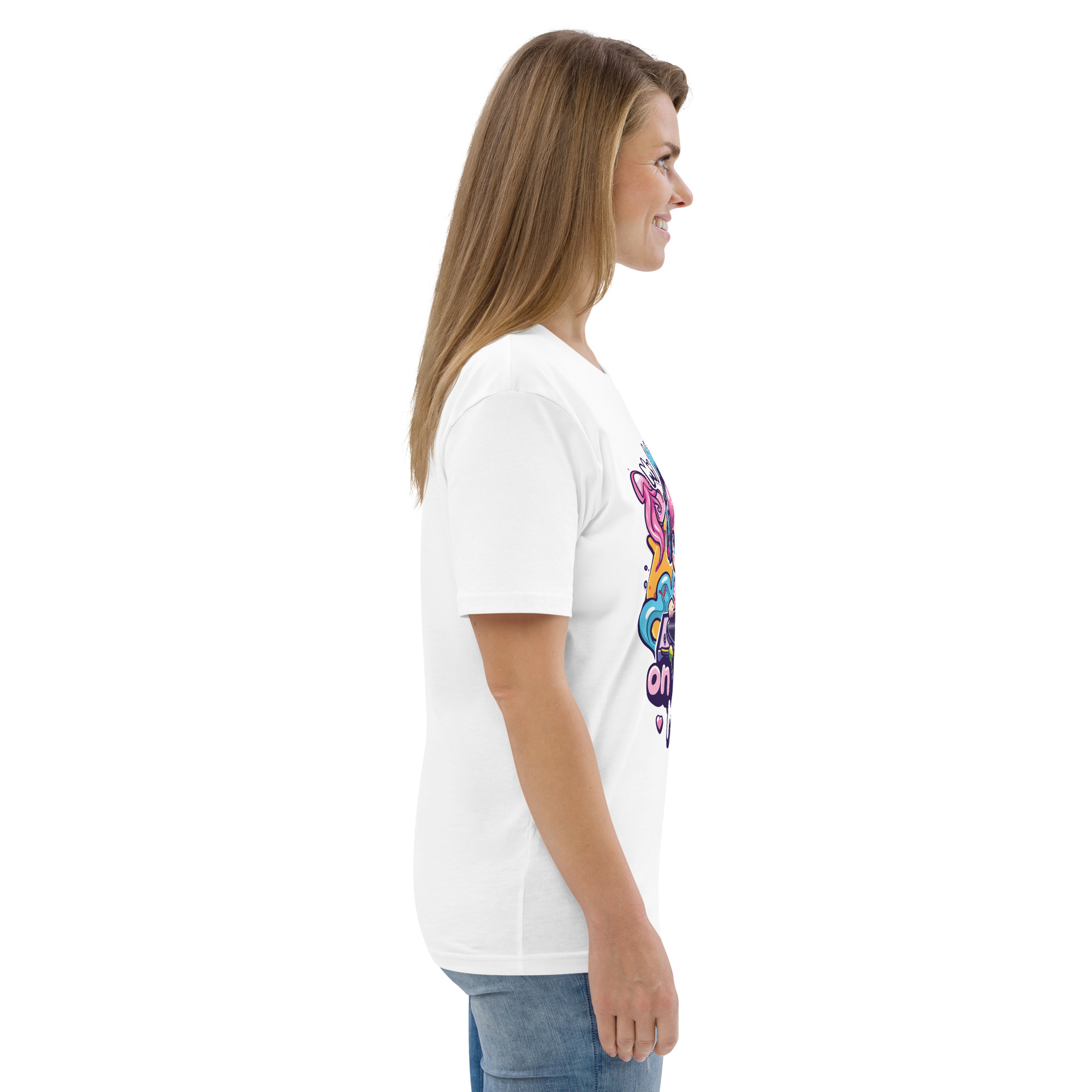 Mood Shuffle Unisex organic cotton t-shirt